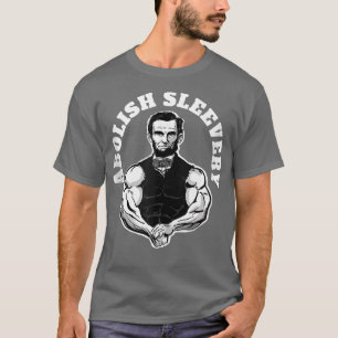 Abolish Sleeach lustige Abraham Lincoln Kostenlos T-Shirt