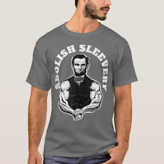 Abolish Sleeach lustige Abraham Lincoln Kostenlos T-Shirt