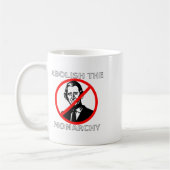 Abolish The Monarchy - König Charles Kaffeetasse (Links)