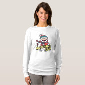 Abominierlich Cooles Winter Yeti Design T-Shirt (Vorne ganz)