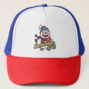 Abominierlich Cooles Winter Yeti Design Truckerkappe