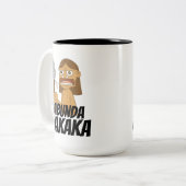 Abonda La Caca Zweifarbige Tasse (Vorderseite Links)