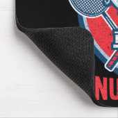 Abonnement bei Nummer 1 Funny Badminton 2 Mousepad (Ecke)