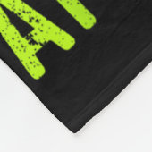 Abonnement bei Nummer 1 Funny Badminton Fleecedecke (Ecke)