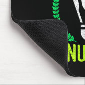 Abonnement bei Nummer 1 lustiger Badminton  Mousepad (Ecke)