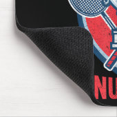 Abonnement bei Nummer 1 Lustiger Badminton  Mousepad (Ecke)