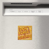 Abonnieren nicht vergessen magnet (In Situ (Geschirrspüler))