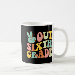 Abonnieren Sie die sechste Grade Groovy Letzten Ta Kaffeetasse