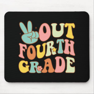 Abonnieren Sie die vierte Klasse Groovy Letzten Ta Mousepad