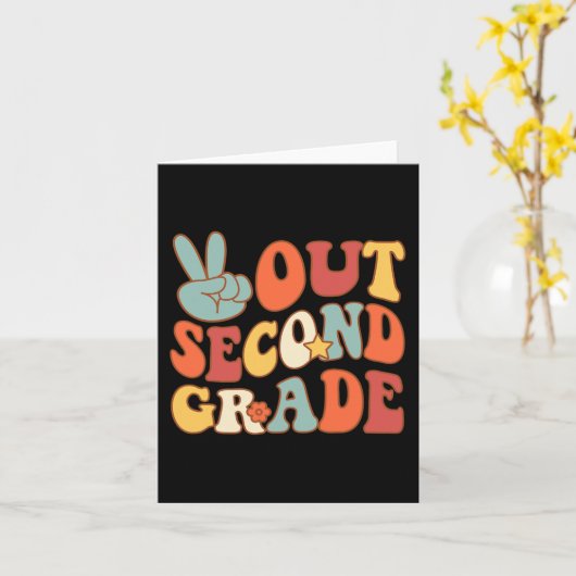 Abonnieren Sie die zweite Klasse Groovy 2 letzte T Karte (Gelbe Blume)