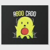 Aboocado Avocado Halloween Geschenkpapier (Flach)