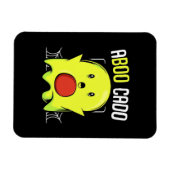 Aboocado Avocado Halloween Magnet (Horizontal)
