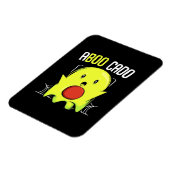 Aboocado Avocado Halloween Magnet (Linke Seite)