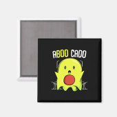 Aboocado Avocado Halloween Magnet (Vorderseite/Rückseite)