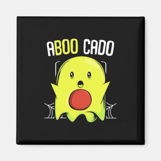 Aboocado Avocado Halloween Magnet (Vorne)