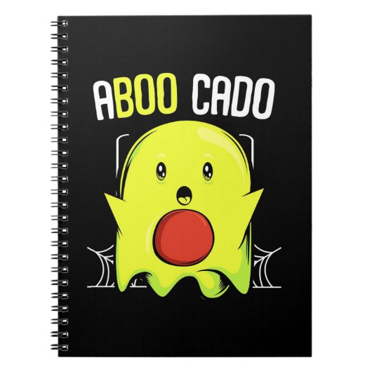 Aboocado Avocado Halloween Notizblock (Vorderseite)