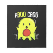 Aboocado Avocado Halloween Notizblock (Vorderseite)