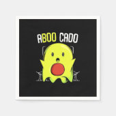 Aboocado Avocado Halloween Serviette (Vorderseite)