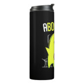 Aboocado Avocado Halloween Thermosbecher (Nach links gedreht)