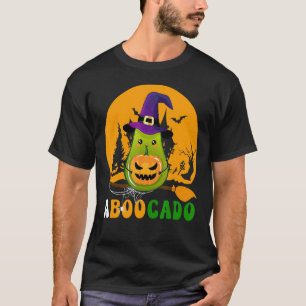 Aboocado Gruselige Hexe Avocado Vegane Früchte Fa T-Shirt