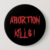 ABORD KILLS ! BUTTON (Vorderseite)
