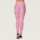 Aboriginal Art Gumnut Leggings (Rückseite)