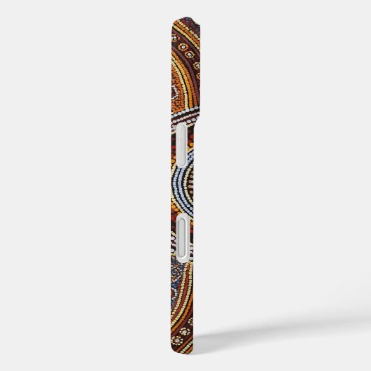 ABORIGINAL ART iPhone / iPad case (Rückseite / Rechts)