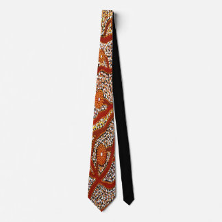 Aboriginal Art Neck Tie - Majestic Mountain Krawatte