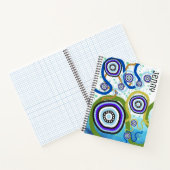 Aboriginal Art Notebook zeitgemäß Notizblock (Innenseite)