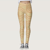 Aboriginal Art Sandstone Leggings (Vorderseite)