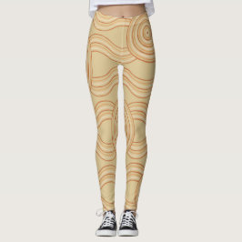 Aboriginal Art Sandstone Leggings