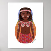 Aboriginal Australian Matryoshka Poster (Vorne)