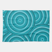 Aboriginal dot painting handtuch (Horizontal)