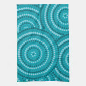 Aboriginal dot painting handtuch (Vertikal)