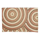 Aboriginal dot painting kissenbezug (Vorderseite-Links)