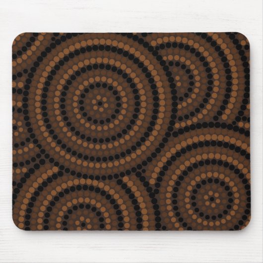 Aboriginal dot painting mousepad (Vorne)