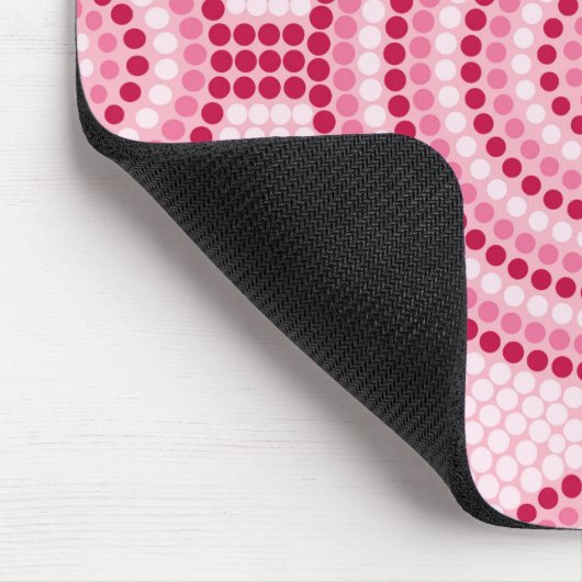 Aboriginal dot painting mousepad (Ecke)