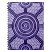 Aboriginal dot painting notizblock (Vorderseite)