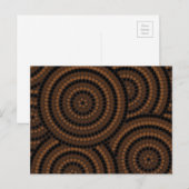 Aboriginal dot painting postkarte (Vorne/Hinten)