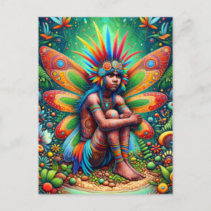 Aboriginal Fairy Postkarte