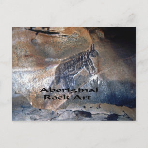 Aboriginal Rock Art Postkarte