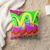 ABORIGINALTYP ART ABSTRAKT KISSEN (Decke)