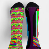 ABORIGINALTYP ART ABSTRAKT SOCKEN (Oben)