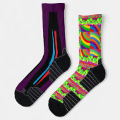 ABORIGINALTYP ART ABSTRAKT SOCKEN (Links)