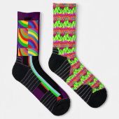 ABORIGINALTYP ART ABSTRAKT SOCKEN (Rechts)