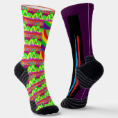 ABORIGINALTYP ART ABSTRAKT SOCKEN (Gewinkelt)