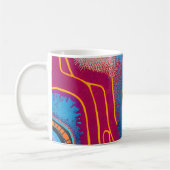 Aborigine-Abstrakt Art Vol. 01 Kaffeetasse (Links)