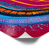 Aborigine-Abstrakt Art Vol. 01 Poster (Ecke)