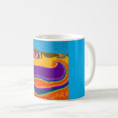 Aborigine-Abstrakt Art Vol. 02 Kaffeetasse (VorderseiteRechts)