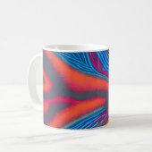 Aborigine-Abstrakt Art Vol. 03 Kaffeetasse (Vorderseite Links)